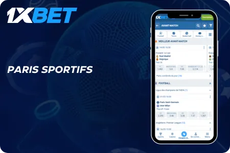 Paris sportifs sur 1xBet